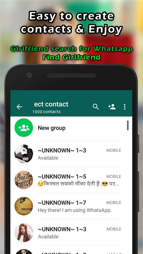 girl friend search for whatsapp apk